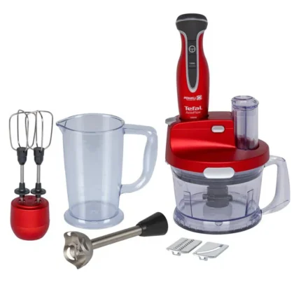 Tefal Powelix Activflow Pro 1000 W Blender Seti - Kırmızı