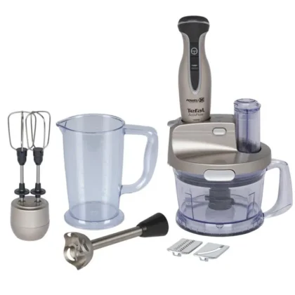 Tefal Powelix Activflow Pro 1000 W Blender Seti - Gümüş