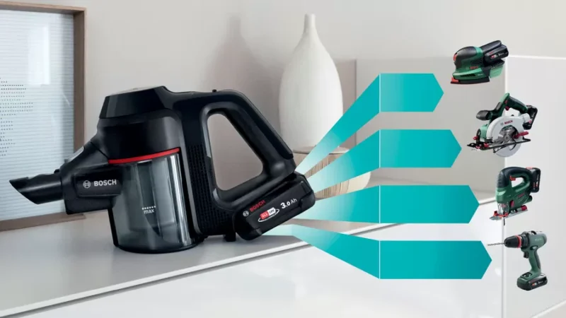 Bosch BCS711EXT Şarjlı Dikey Süpürge - Görsel 6