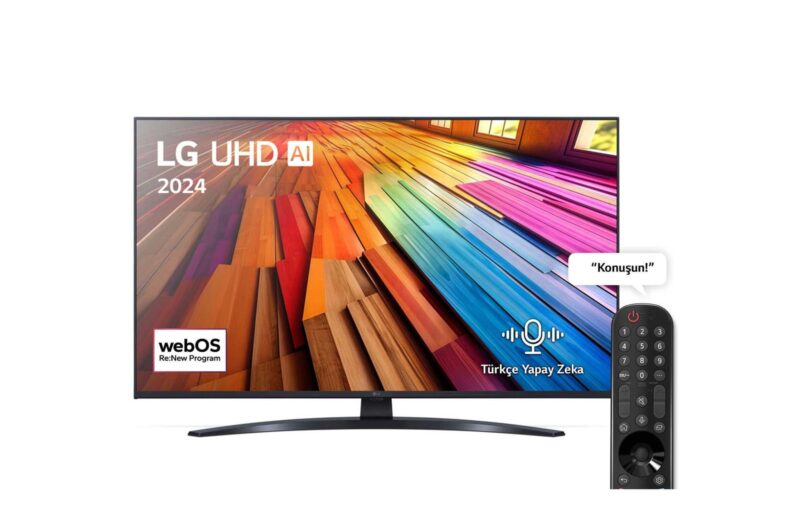 LG 43UT81006LA 4K Ultra HD 43" 109 Ekran Uydu Alıcılı webOS Smart LED TV