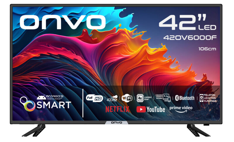 Onvo 42OV9000F Full HD 42" 106 Ekran Uydu Alıcılı Google Smart LED TV