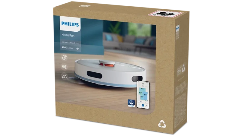 Philips 2000 Serisi XU2000/21 Beyaz Akıllı Robot Süpürge - Görsel 5