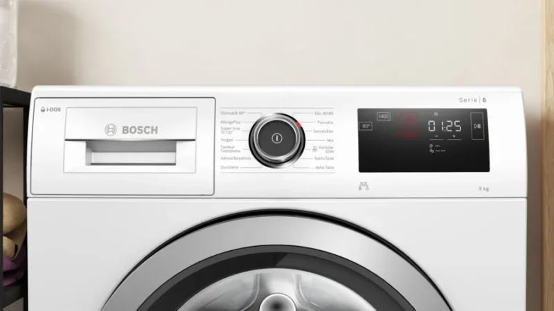 Bosch WAU28P91TR 9 kg 1400 Devir Çamaşır Makinesi - Görsel 8