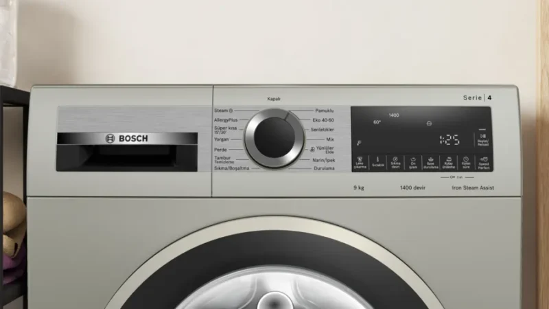 Bosch WGA244ZXTR 9 kg 1400 Devir Çamaşır Makinesi - Görsel 9